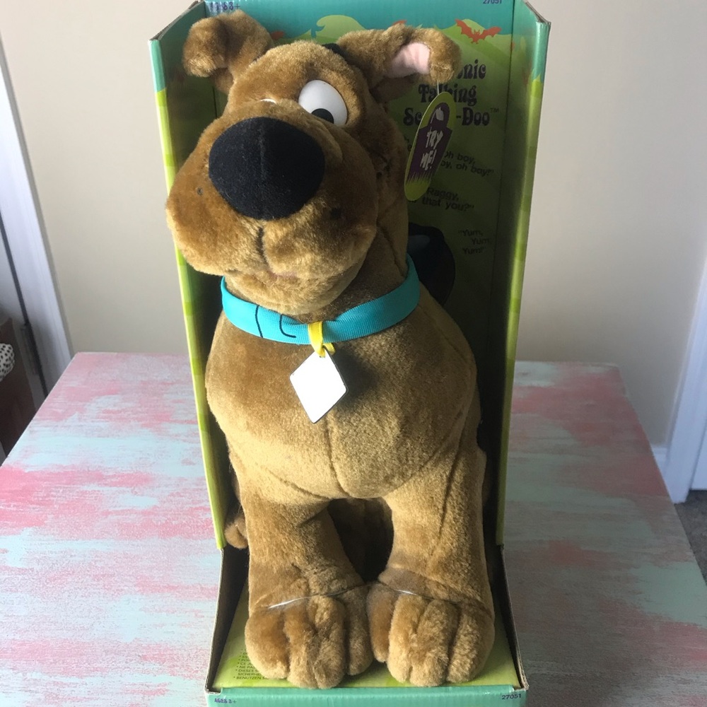 Vintage Scooby Doo Talking Stuffed Toy